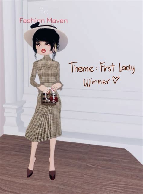 first lady outfit dress to impress